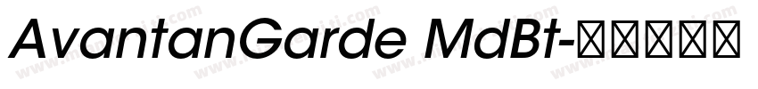 AvantanGarde MdBt字体转换